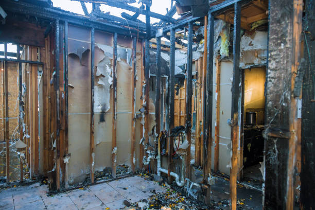 Professional Fire Damage Removal technician working in Conshohocken, PA